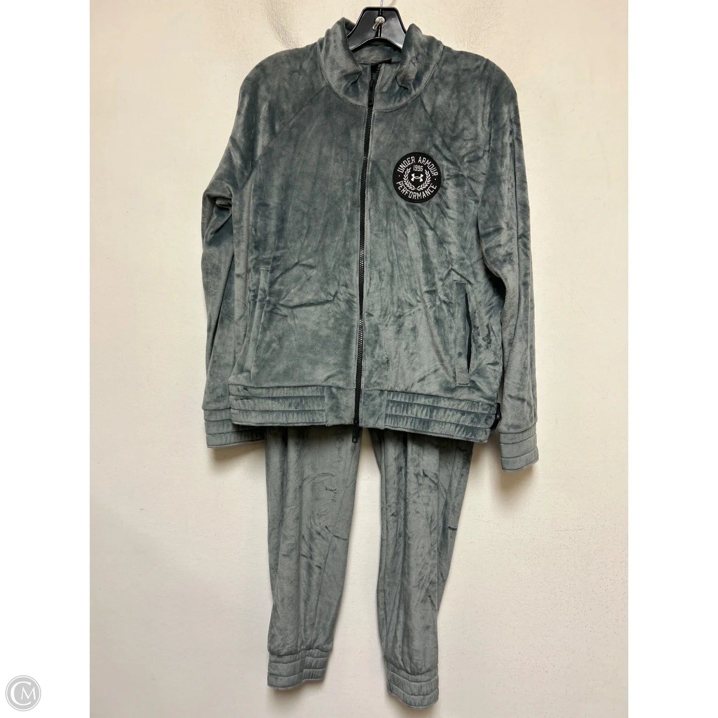 Athletic Pants 2pc By Under Armour In Grey, Size: M