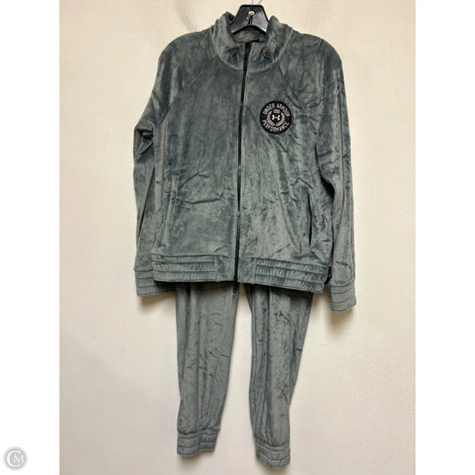 Athletic Pants 2pc By Under Armour In Grey, Size: M