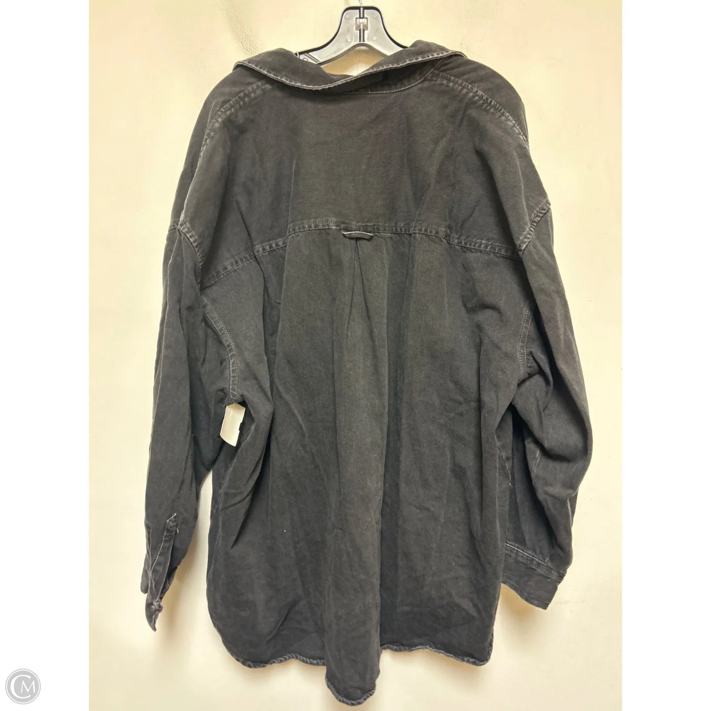 Jacket Denim By Old Navy In Black Denim, Size: Xxl