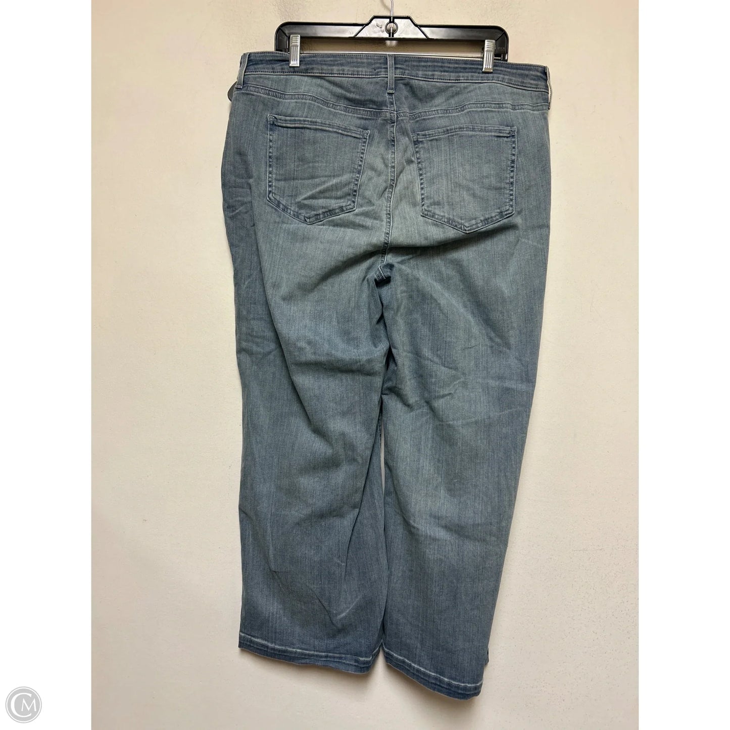 Jeans Wide Leg By Not Your Daughters Jeans In Blue Denim, Size: 16