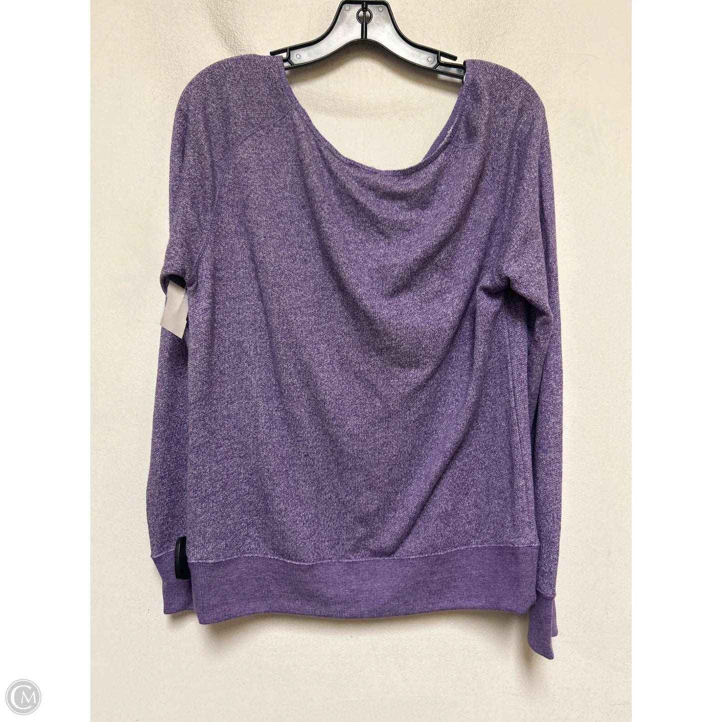 Top Long Sleeve By Walt Disney In Purple, Size: L