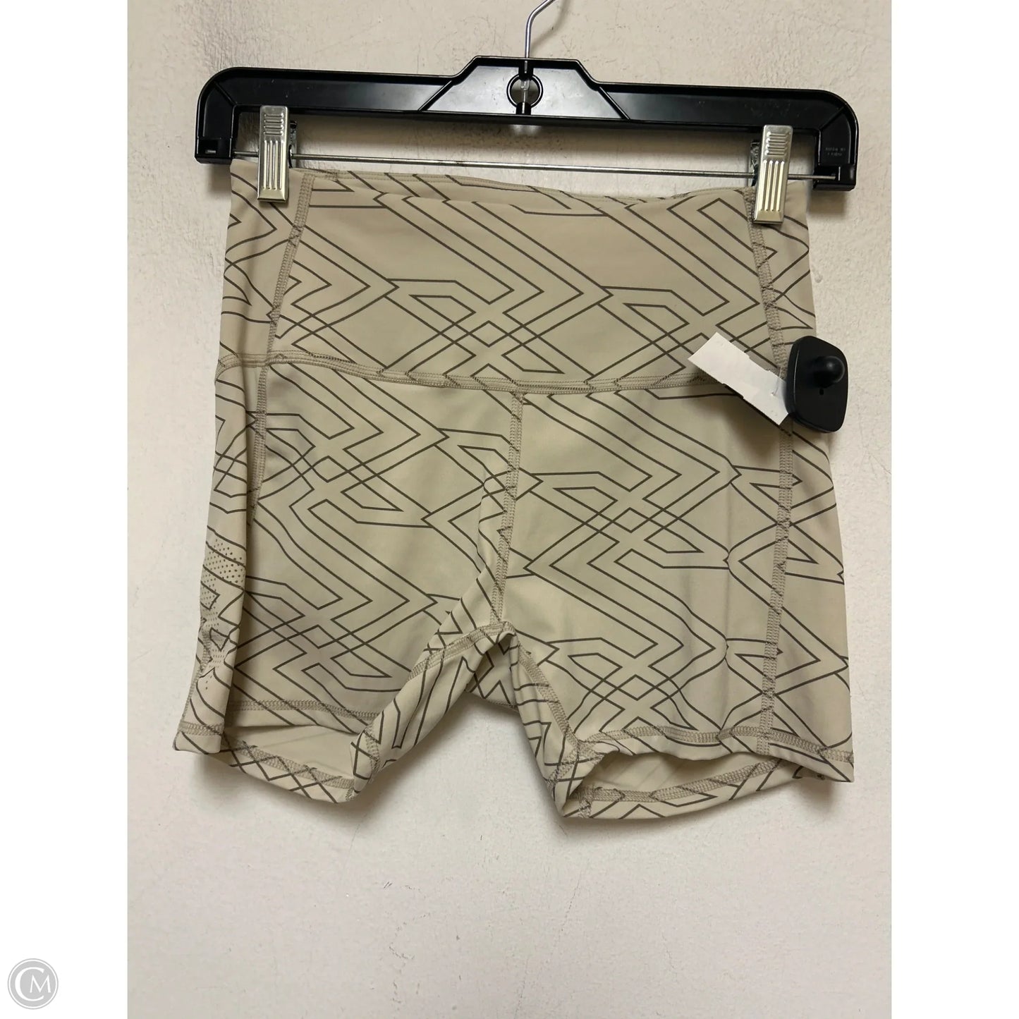 Athletic Shorts 2pc By Clothes Mentor In Green & Tan, Size: S