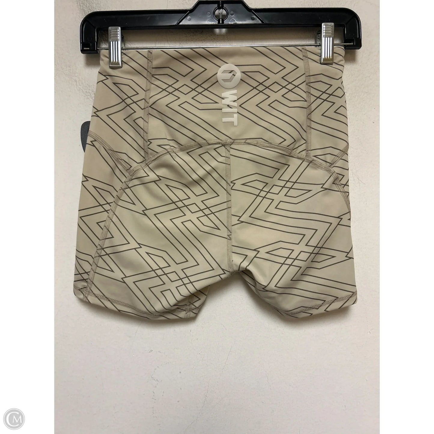 Athletic Shorts 2pc By Clothes Mentor In Green & Tan, Size: S