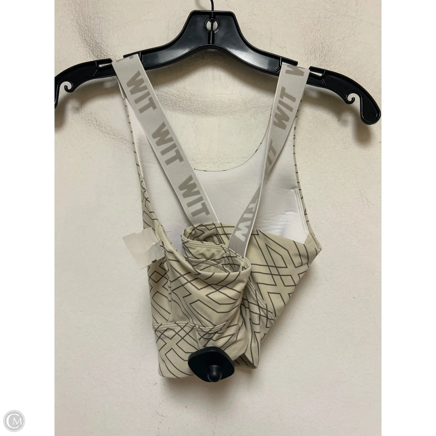 Athletic Shorts 2pc By Clothes Mentor In Green & Tan, Size: S