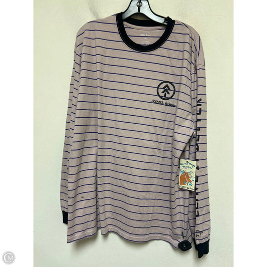 Top Long Sleeve By Clothes Mentor In Striped Pattern, Size: Xl