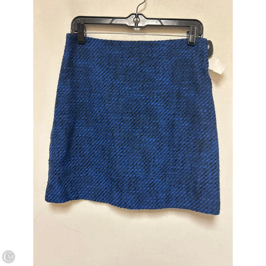 Skirt Mini & Short By Loft In Blue, Size: 4