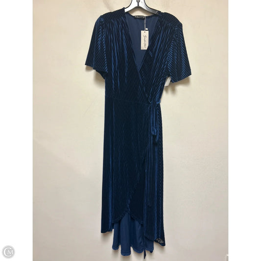 Dress Casual Maxi By Clothes Mentor In Blue, Size: 1x