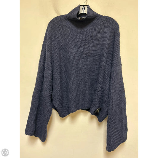 Sweater By Topshop In Navy, Size: S