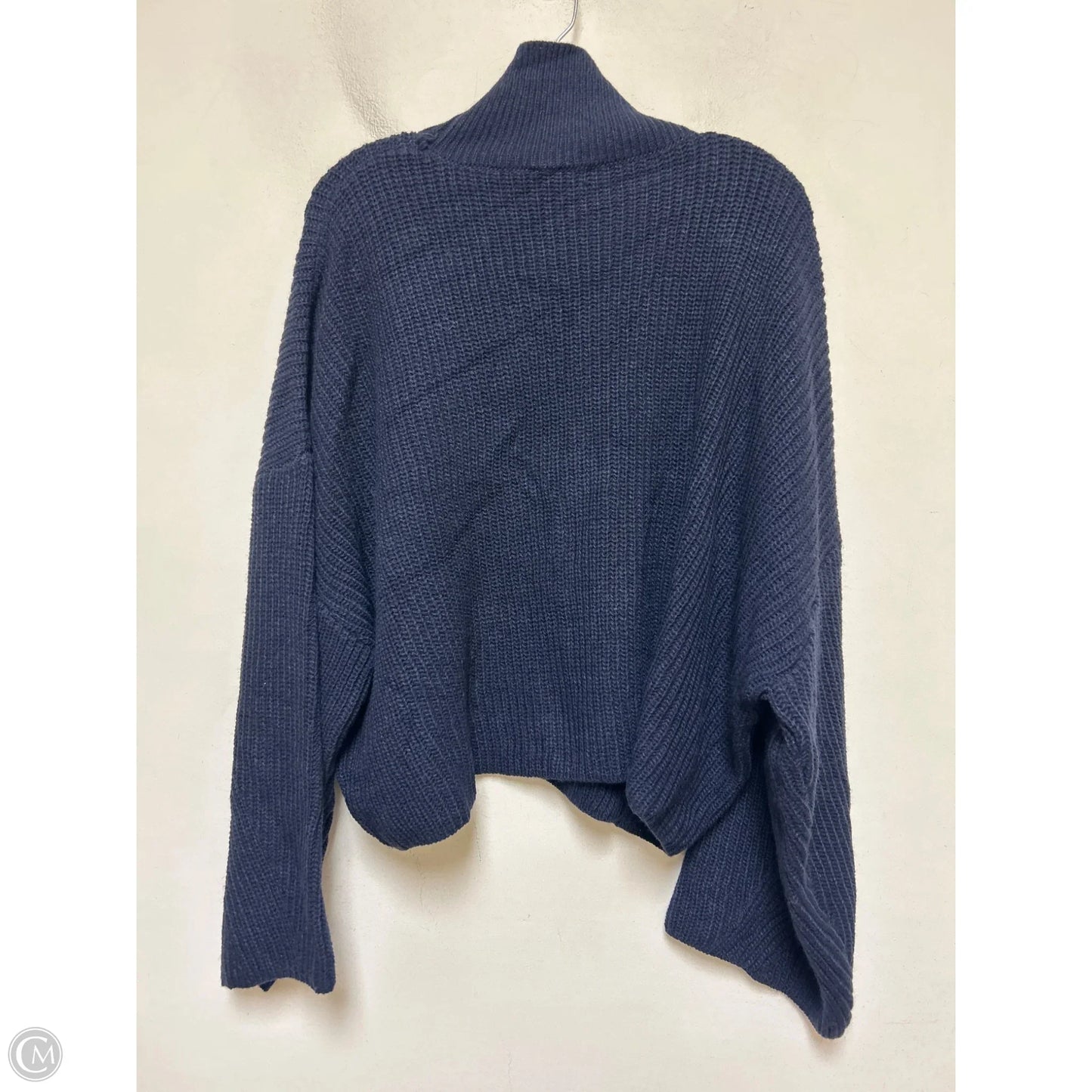 Sweater By Topshop In Navy, Size: S