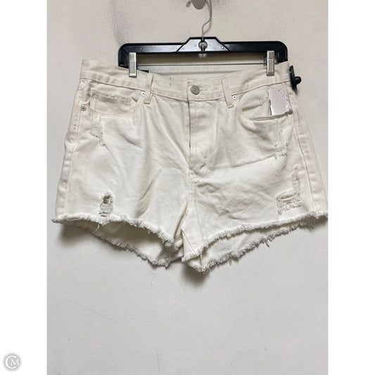 Shorts By Blanknyc In White Denim, Size: 10