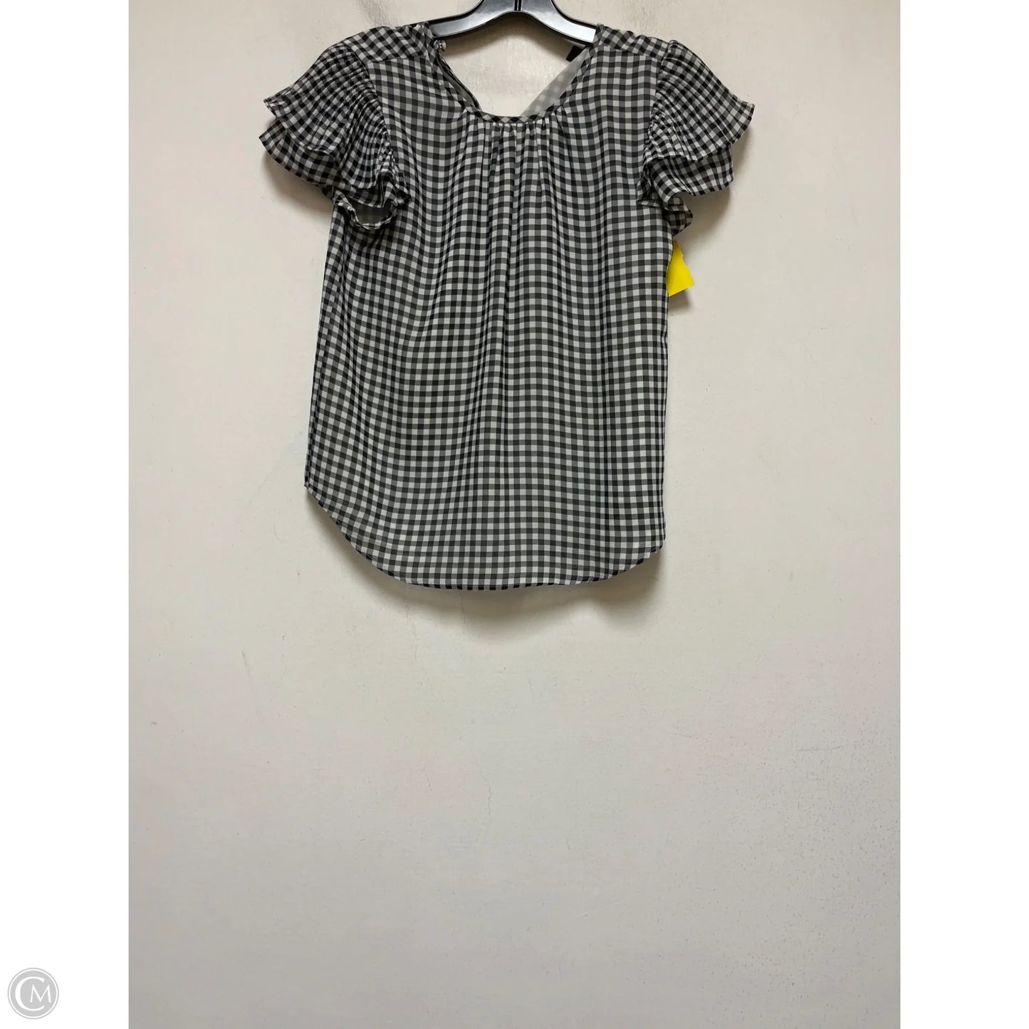 Top Short Sleeve By Ann Taylor In Floral Print, Size: Xsp