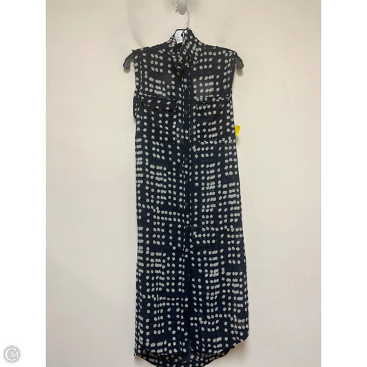 Dress Casual Midi By Free People In Blue & White, Size: Xs