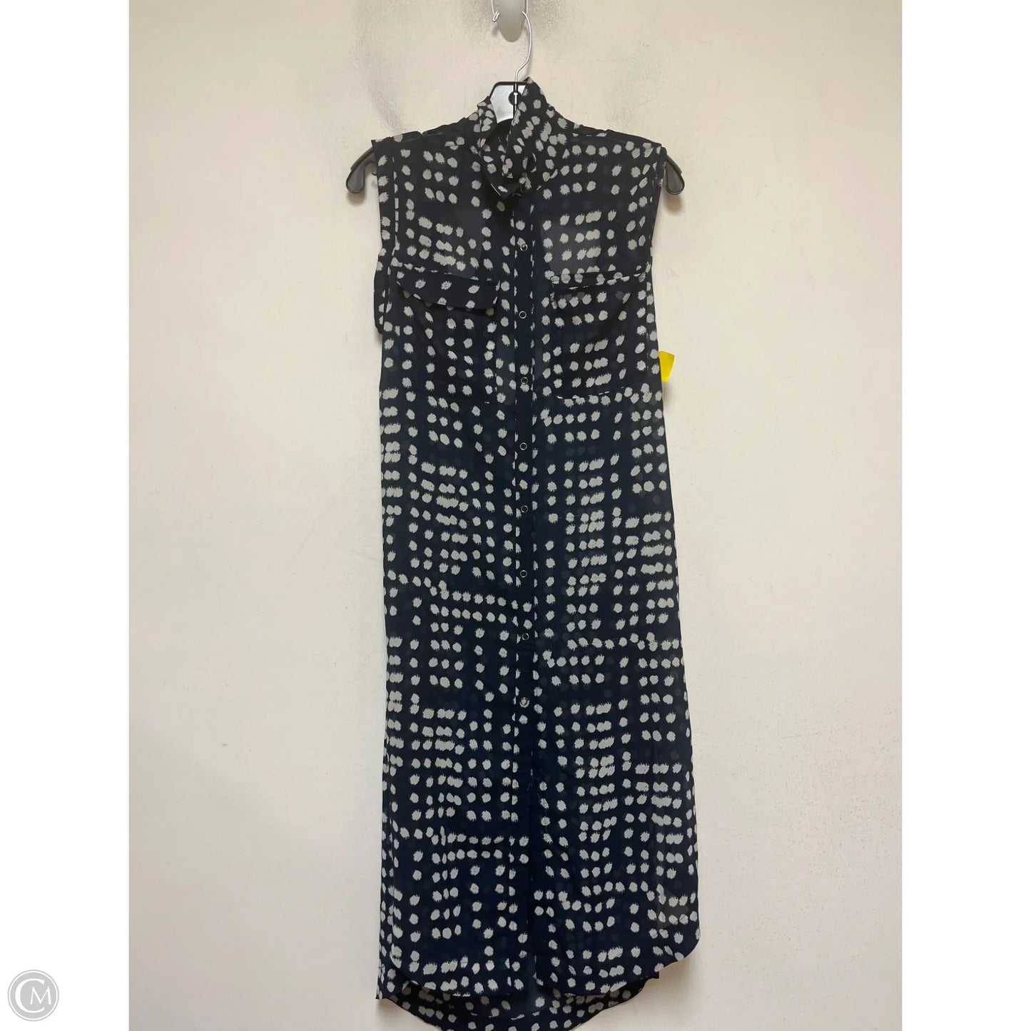 Dress Casual Midi By Free People In Blue & White, Size: Xs