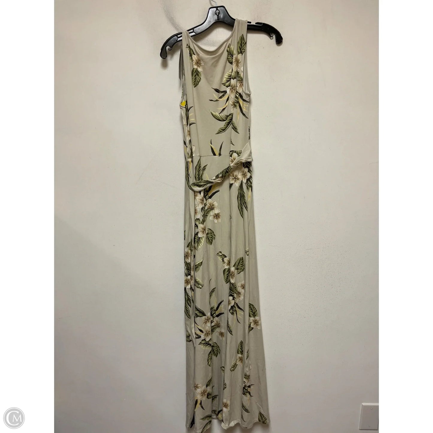 Dress Casual Maxi By Lands End In Tropical Print, Size: S