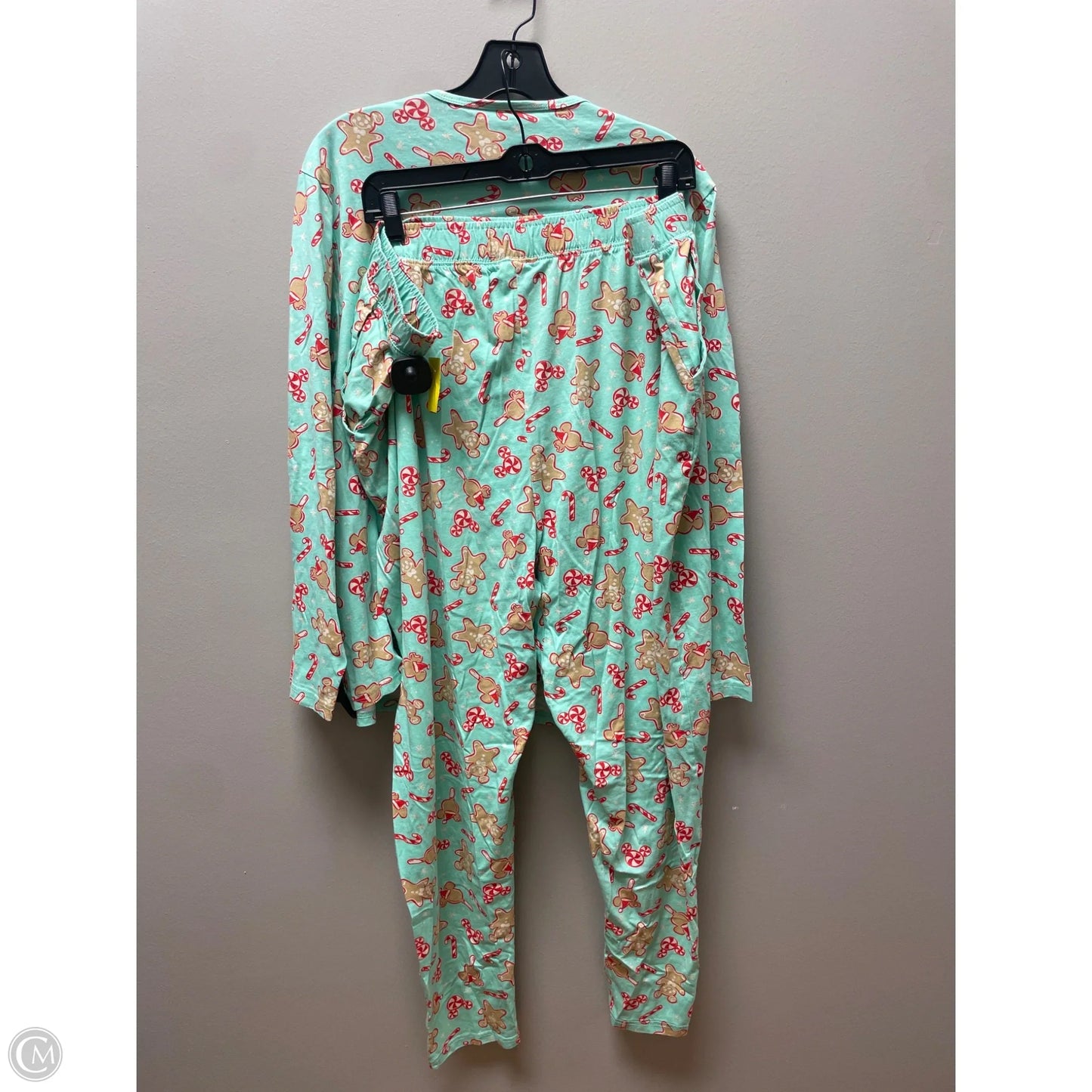 Pajamas 2pc By Disney In Aqua, Size: 1x
