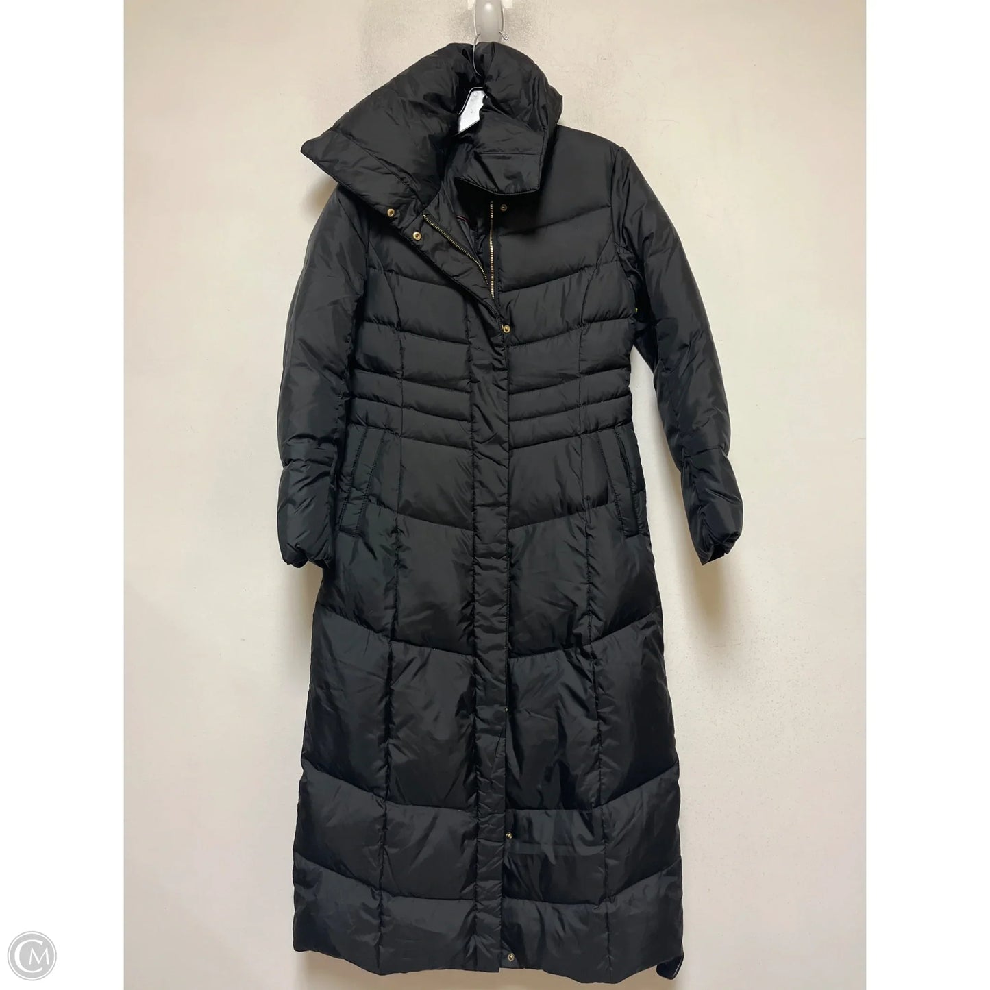 Jacket Puffer & Quilted By Cole-haan In Black, Size: S
