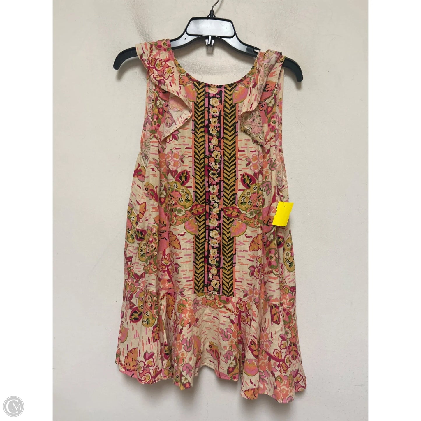 Top Sleeveless By Free People In Multi-colored, Size: S