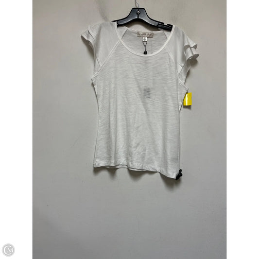 Top Short Sleeve Basic By Catherine Malandrino In White, Size: S