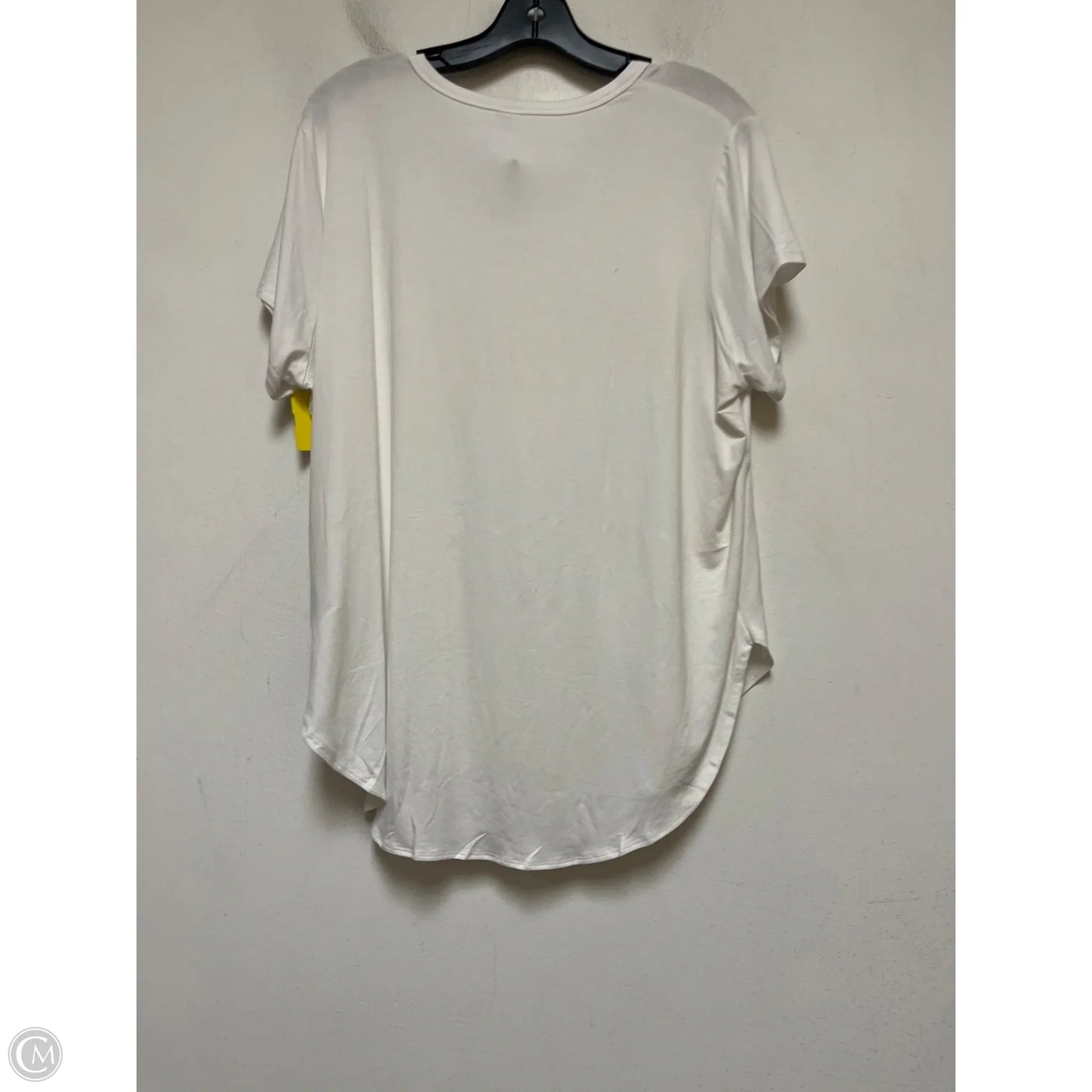Top Short Sleeve Basic By Old Navy In White, Size: L