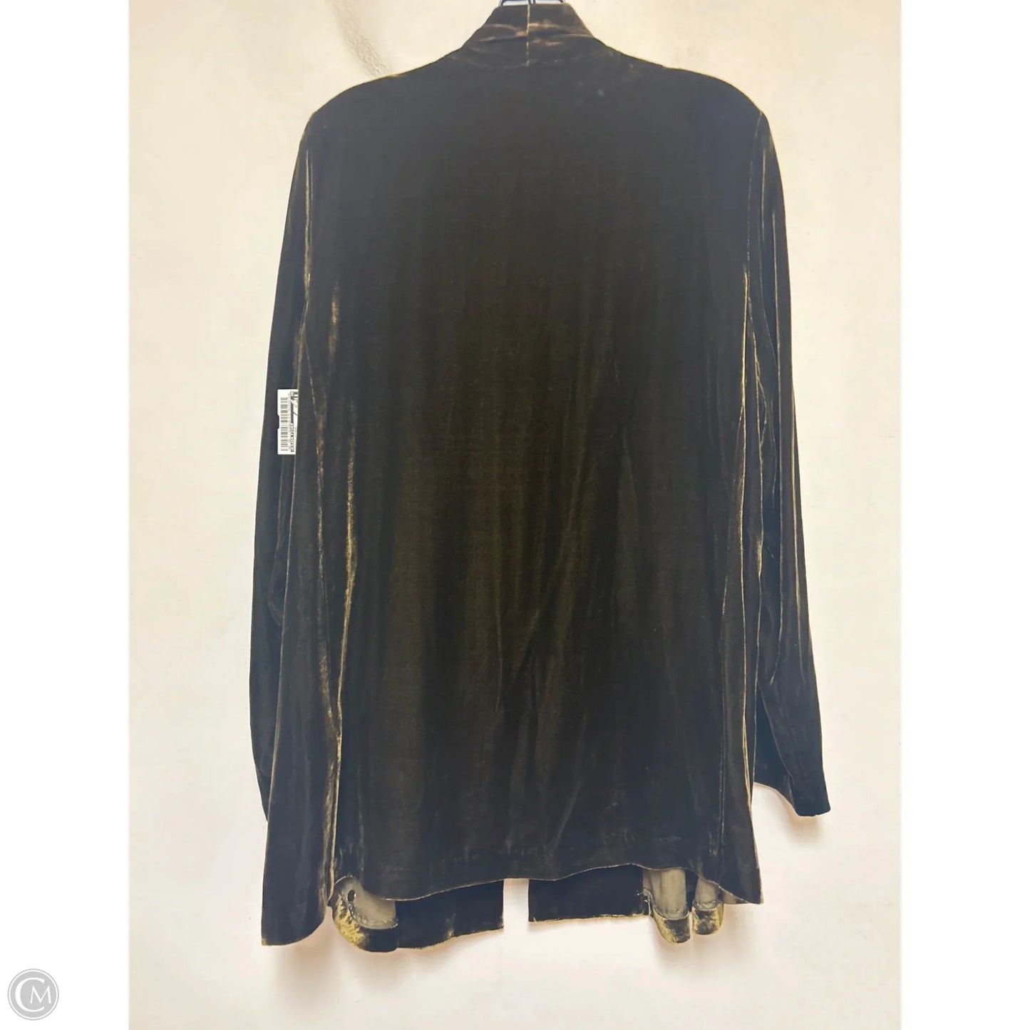 Jacket Other By Eileen Fisher In Green, Size: Lp