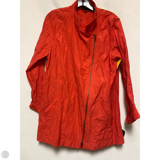 Jacket Other By Eileen Fisher In Red, Size: L