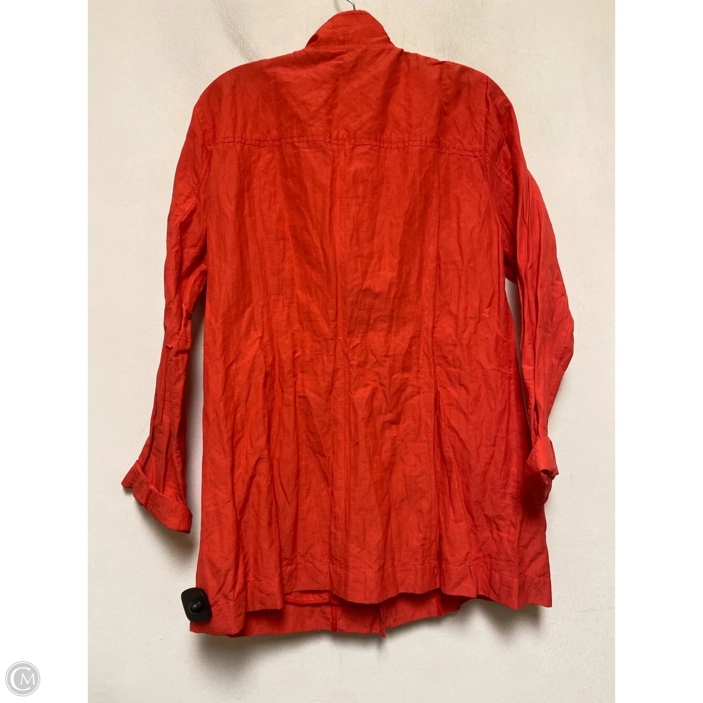 Jacket Other By Eileen Fisher In Red, Size: L
