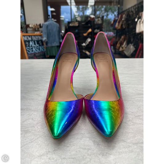 Shoes Heels Stiletto By Inc In Rainbow Print, Size: 9