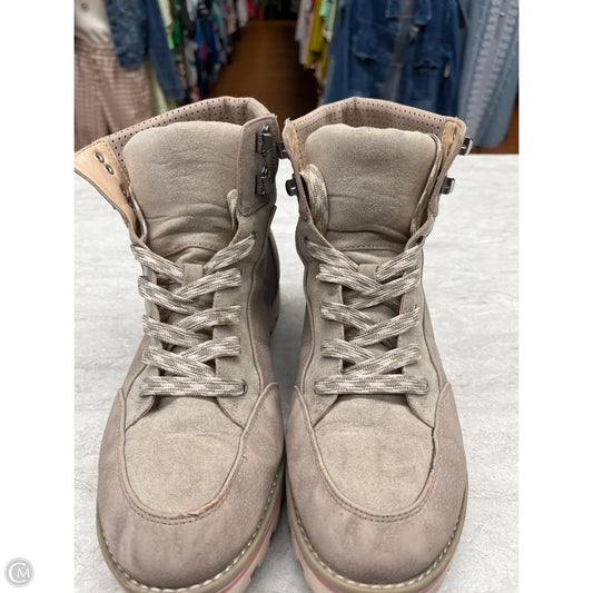 Boots Ankle Flats By Sole Society In Tan, Size: 8.5