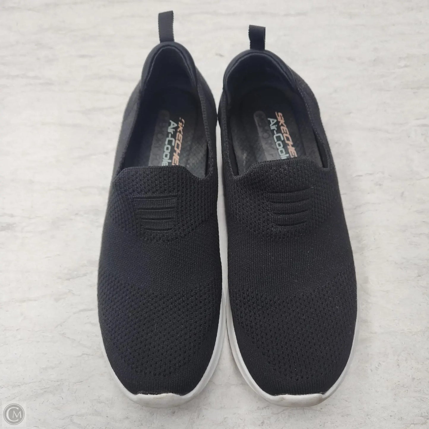 Shoes Flats By Skechers In Black, Size: 8.5
