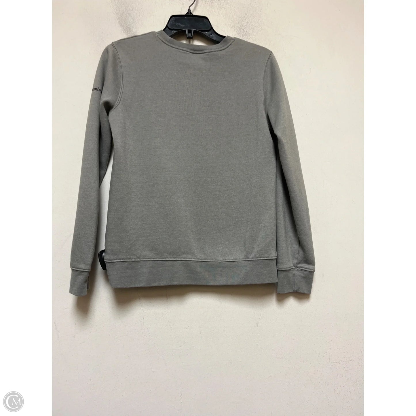 Sweatshirt Crewneck By Columbia In Grey, Size: S
