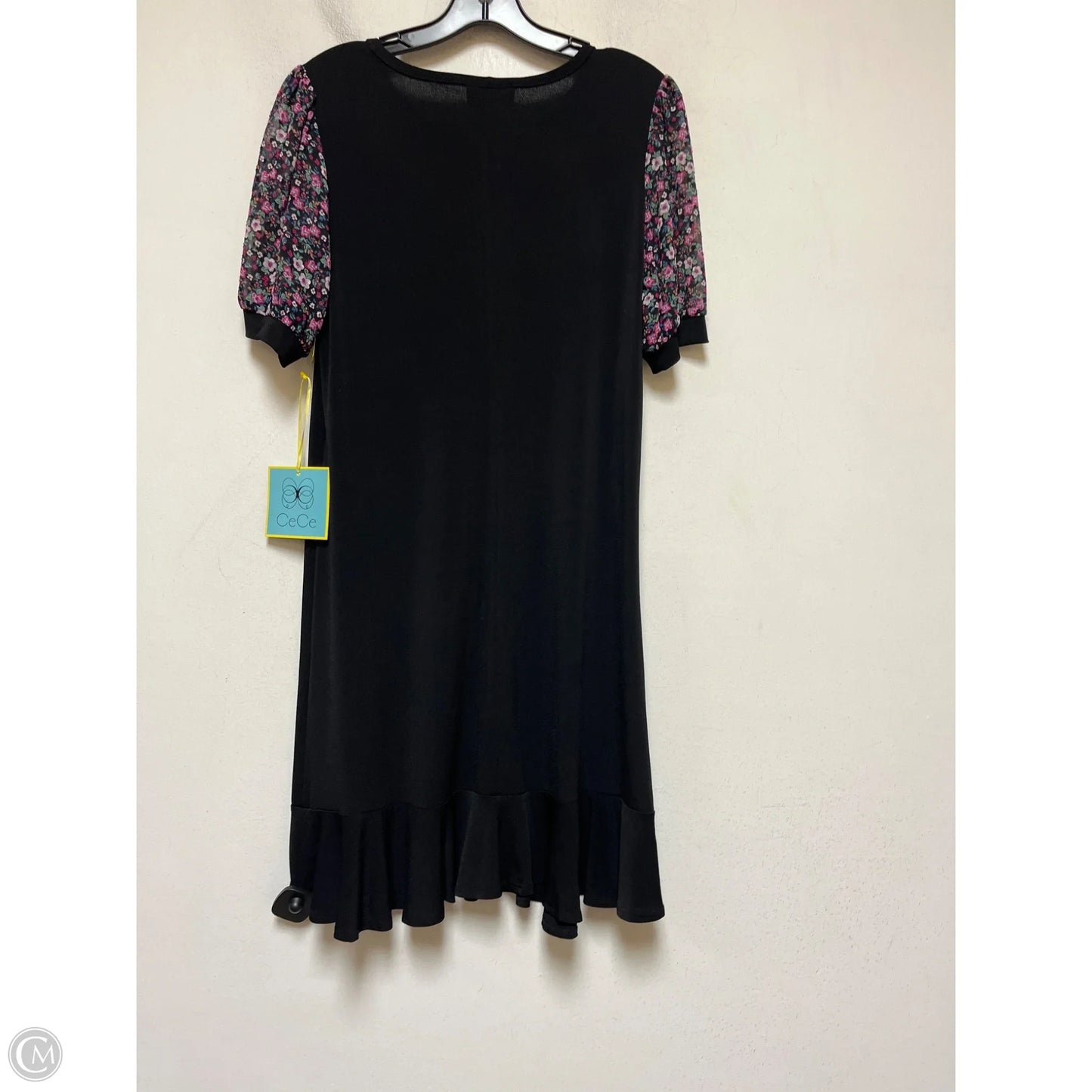 Dress Casual Short By Cece In Black & Pink, Size: S