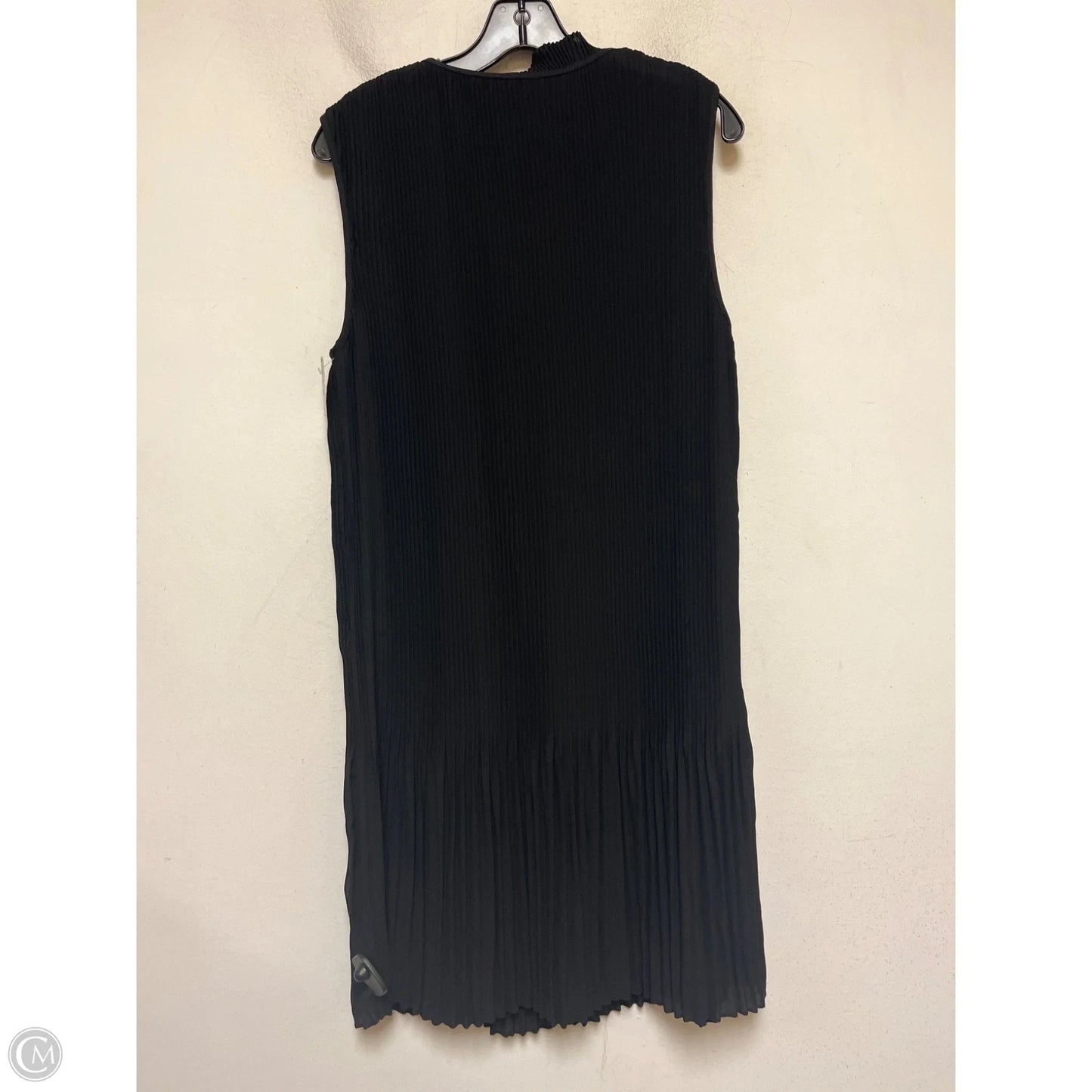 Dress Casual Midi By Dkny In Black, Size: L