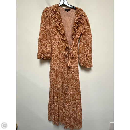 Dress Casual Maxi By House Of Harlow In Pink & Tan, Size: S
