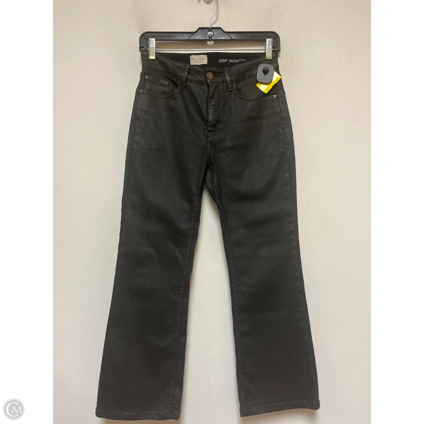 Jeans Straight By Pilcro In Black, Size: 6p