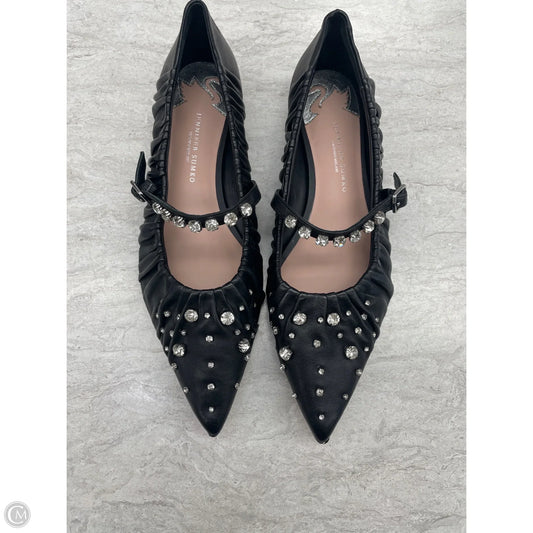 Shoes Flats By Clothes Mentor In Black, Size: 8.5