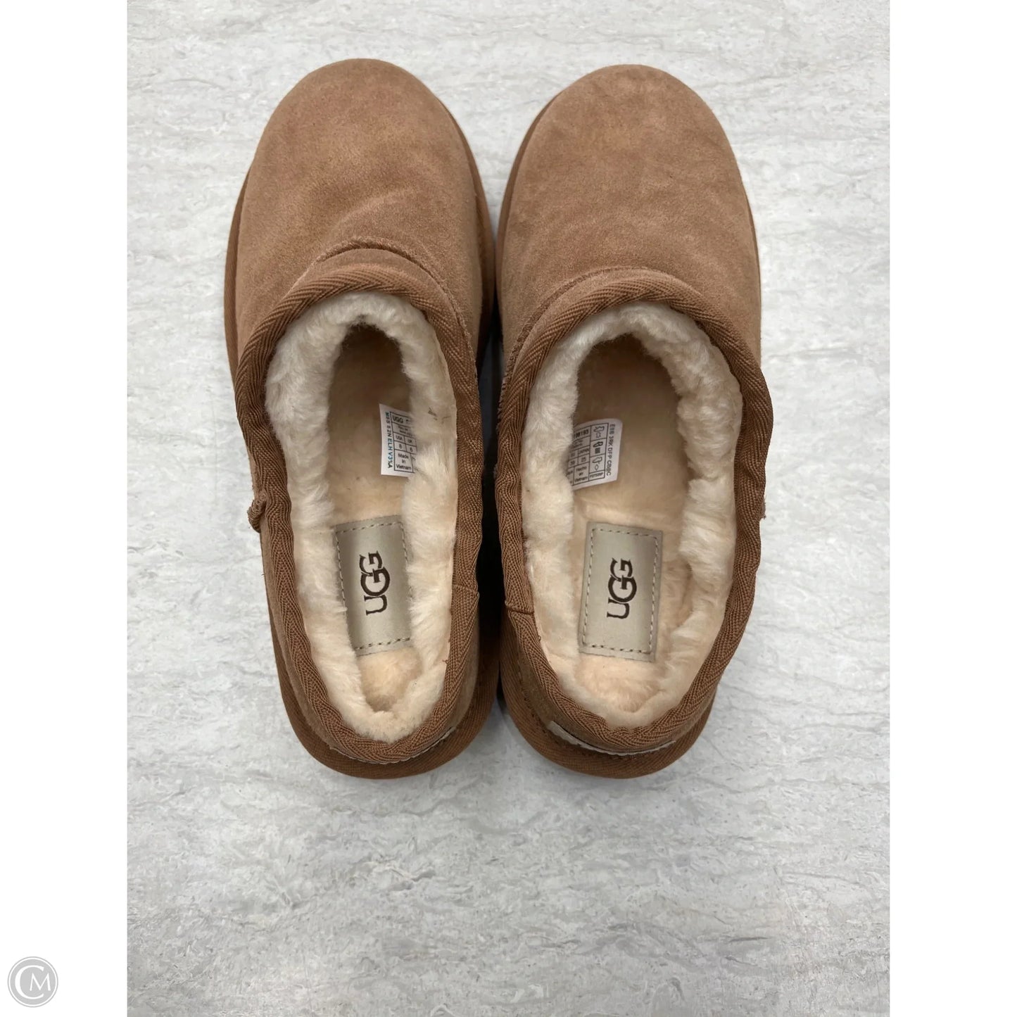 Boots Designer By Ugg In Tan, Size: 8