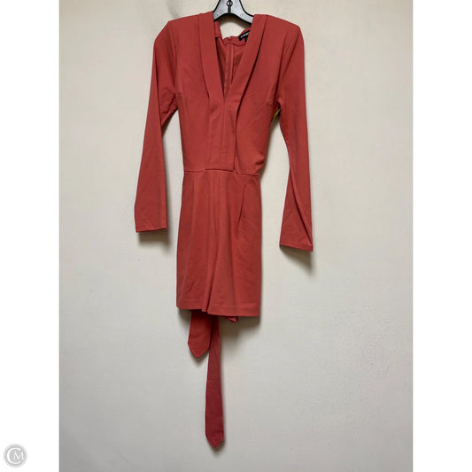 Dress Casual Short By Express In Pink, Size: S