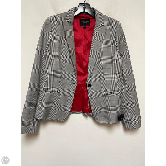 Blazer By Banana Republic In Plaid Pattern, Size: S