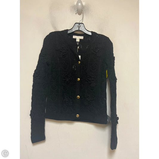 Sweater Cardigan Designer By Lilly Pulitzer In Black, Size: Xxs