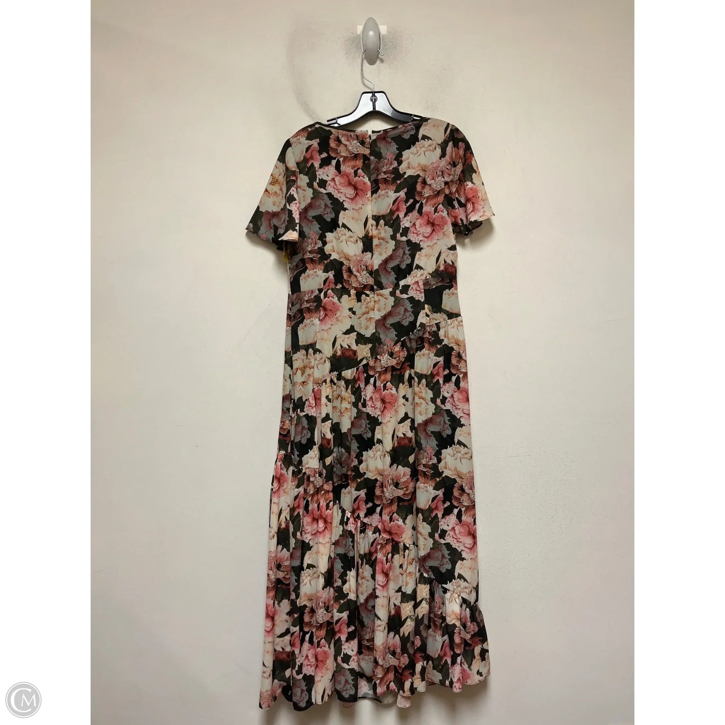 Dress Casual Maxi By Black Label In Floral Print, Size: S
