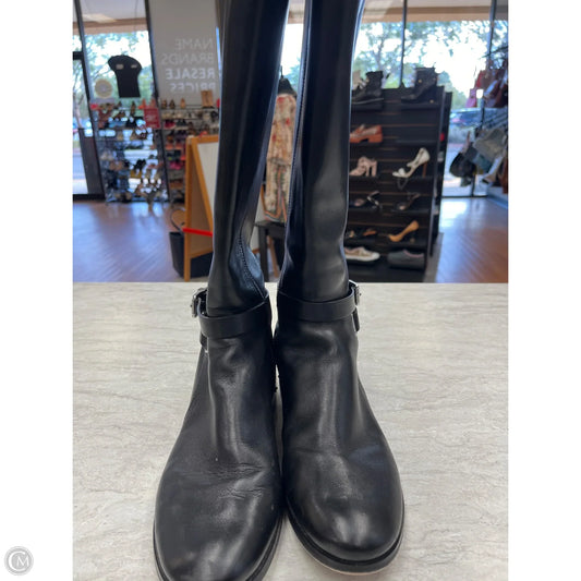 Boots Knee Flats By Michael By Michael Kors In Black, Size: 8