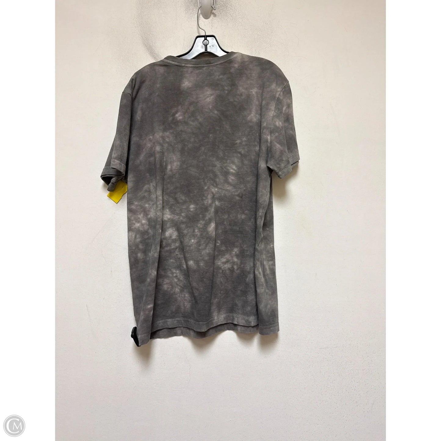 Top Short Sleeve Basic By Disney In Tie Dye Print, Size: L