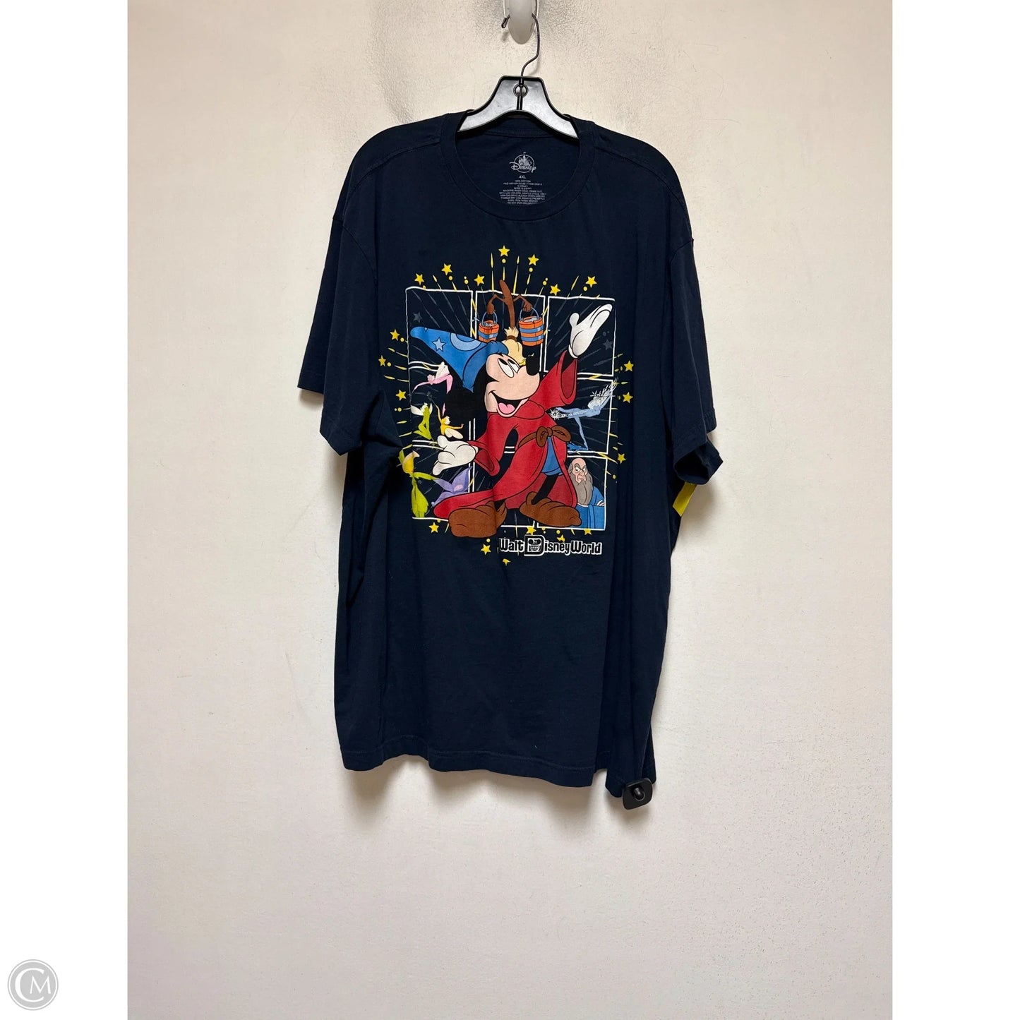 Top Short Sleeve Basic By Disney In Navy, Size: 4x