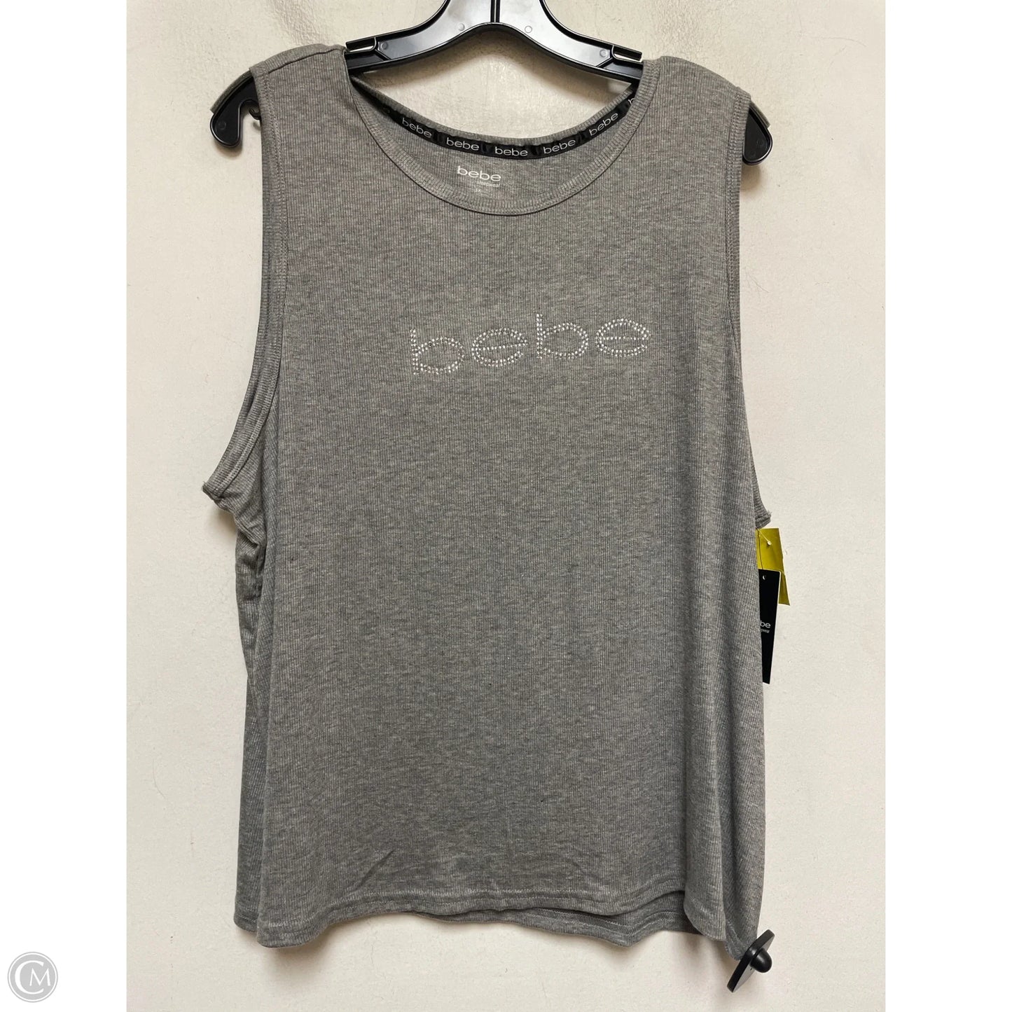 Pajamas 2pc By Bebe In Grey, Size: 3x