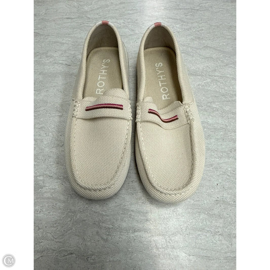 Shoes Flats By Rothys In Cream, Size: 7.5
