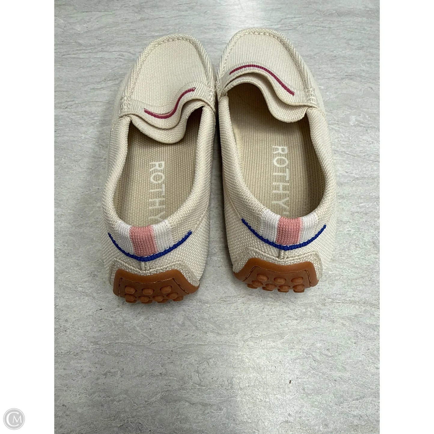 Shoes Flats By Rothys In Cream, Size: 7.5