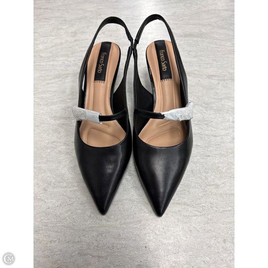 Shoes Heels Kitten By Franco Sarto In Black, Size: 7