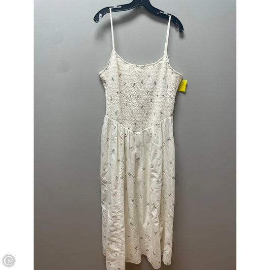 Dress Casual Maxi By American Eagle In Floral Print, Size: Xl