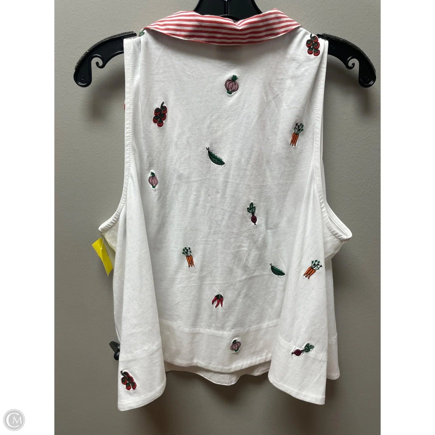 Top Sleeveless By Maeve In Multi-colored, Size: L