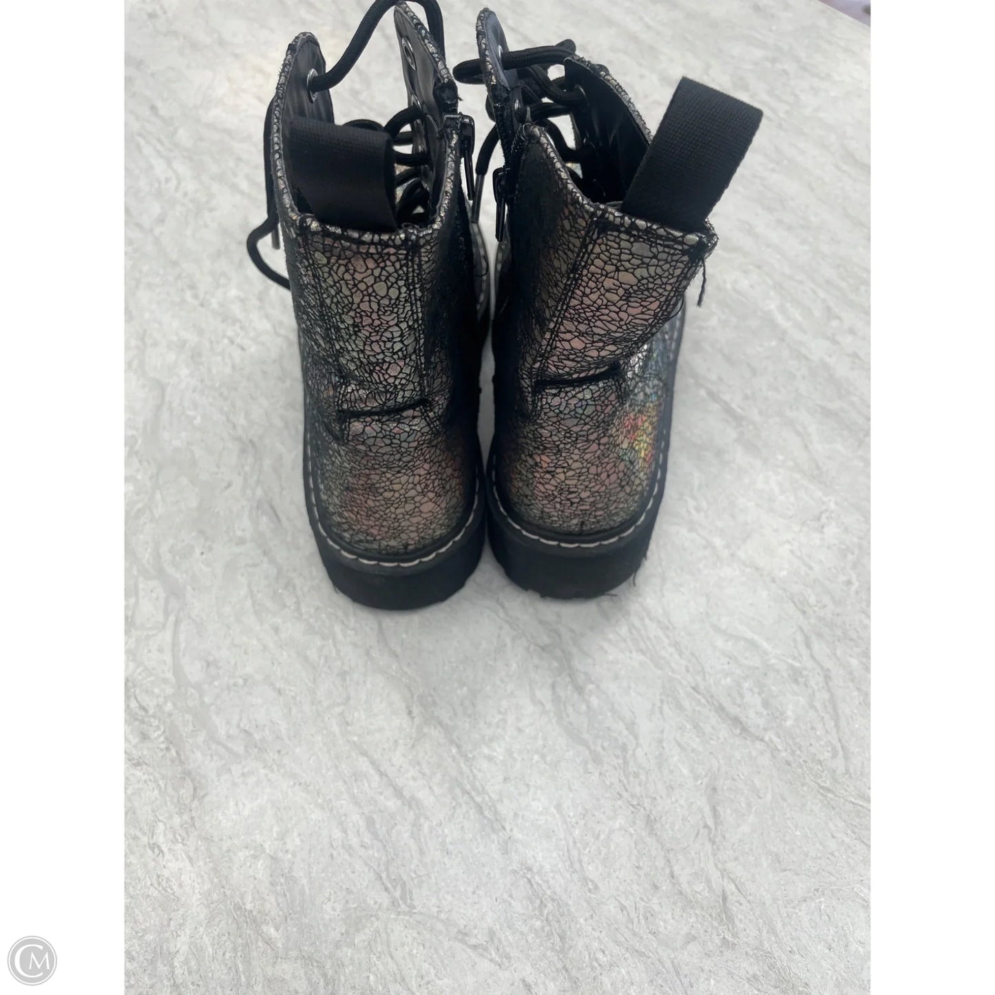 Boots Ankle Flats By Mix No 6 In Multi-colored, Size: 7.5